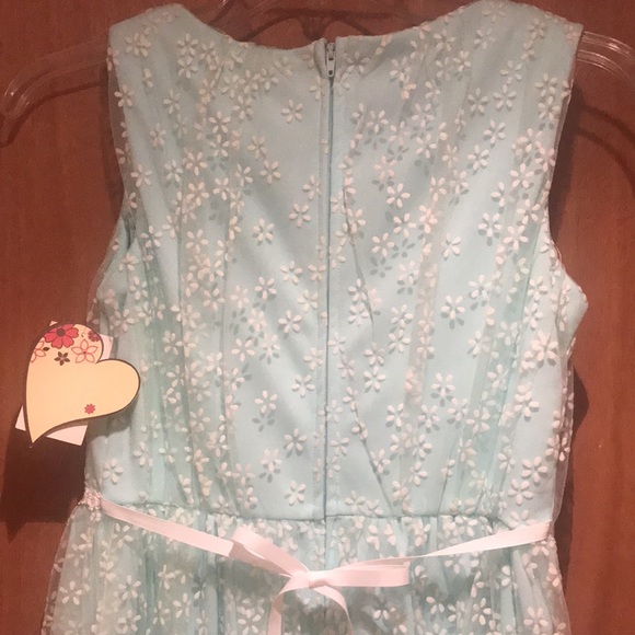 Speechless Girls Mint Green Dress size 14 - Picture 6 of 7